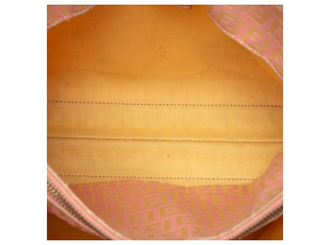 Fendi Zucchino Canvas Tote in Pink - Ansicht 4