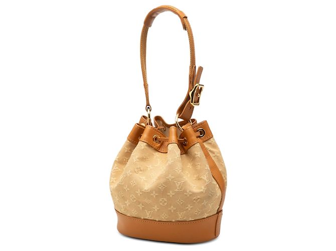 Louis Vuitton Beige Monogram Mini Lin Noelie - vista 2