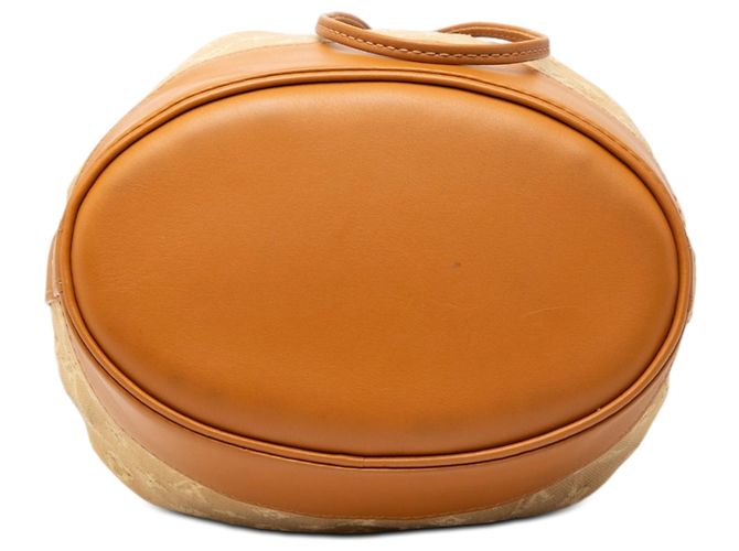 Louis Vuitton Beige Monogram Mini Lin Noelie - vista 3