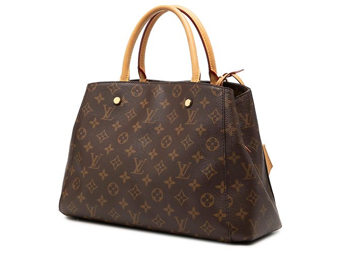 Louis Vuitton Marrone Monogram Montaigne MM - vista 2