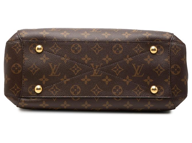 Louis Vuitton Marrone Monogram Montaigne MM - vista 3