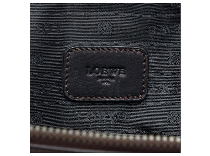 Valigetta LOEWE in pelle marrone Anagram Toledo Marrone scuro - vista 5
