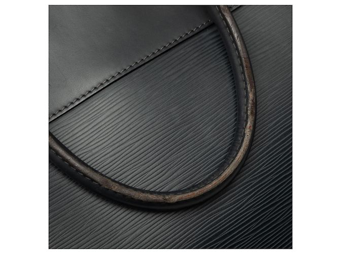 Louis Vuitton Blu Epi Porte Documents Jour Blu navy - vista 7