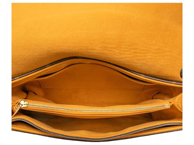 Louis Vuitton Brown Monogram Pallas Chain Marrone - vista 4