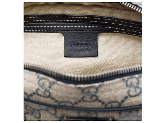 Gucci Beige GG Supreme Crossbody - vista 5