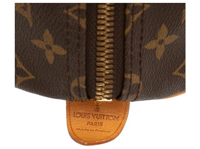 Louis Vuitton Marrone Monogram Keepall 50 - vista 5