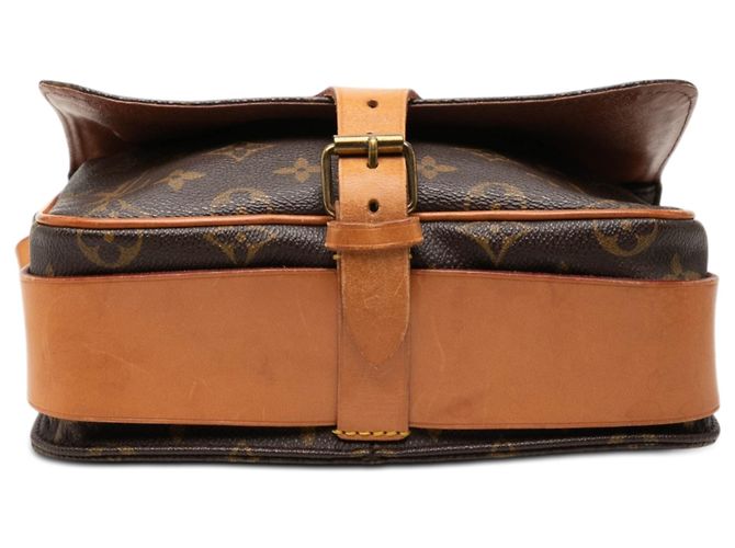 Louis Vuitton Marrone Monogram Cartouchiere MM - vista 3
