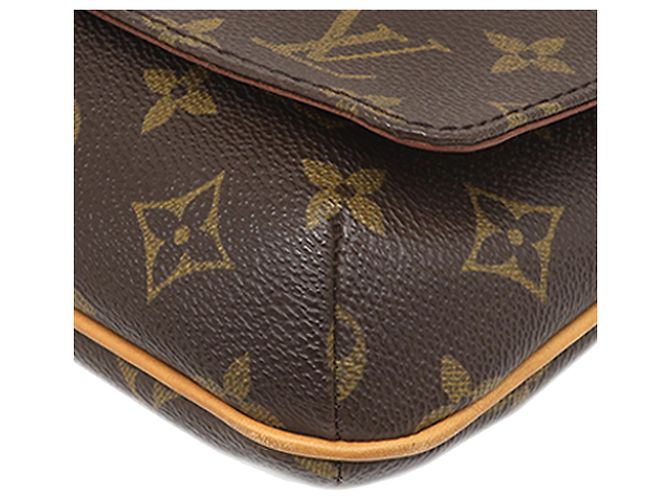 Louis Vuitton Musette Tango con tracolla corta monogramma marrone - vista 8