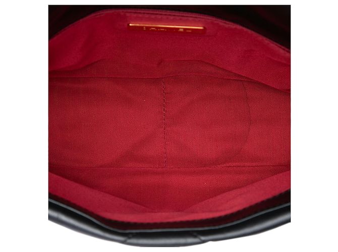Chanel Black Medium Lambskin 19 Flap Schwarz - Ansicht 4