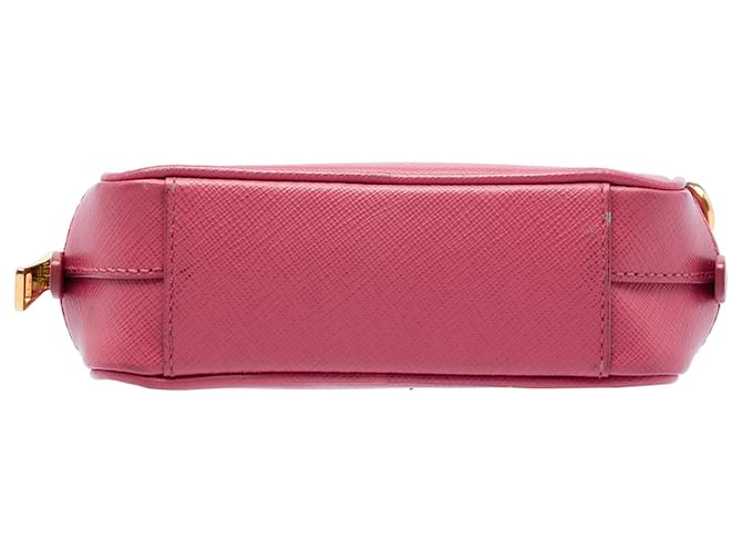 Borsa Prada Pink Mini Saffiano Lux Rosa - vista 3