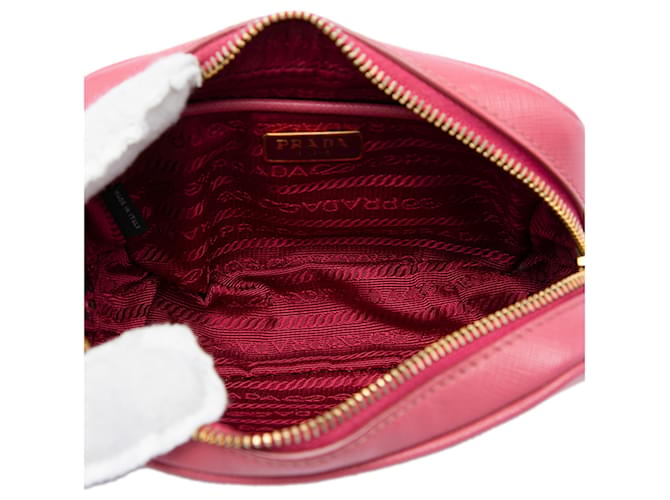 Borsa Prada Pink Mini Saffiano Lux Rosa - vista 4