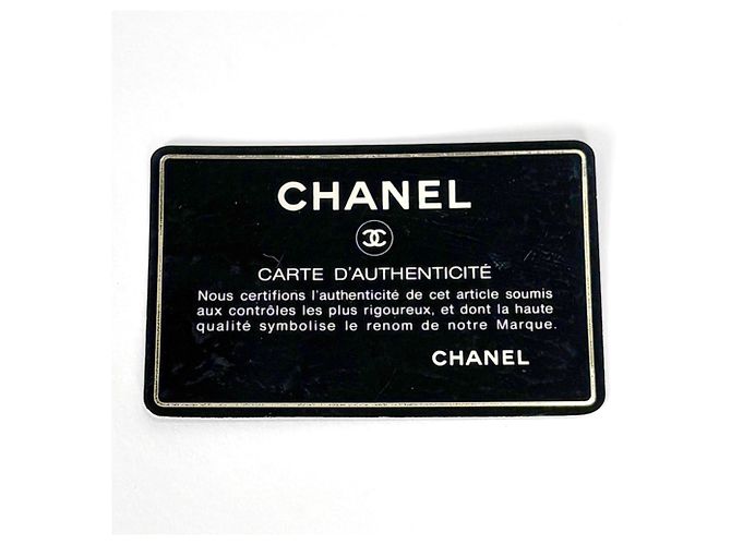 Bolsa de ombro Chanel em couro preto - vista 9