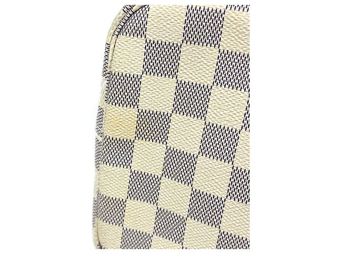 Bolso Tote Louis Vuitton Neverfull MM Blanco - vista 4
