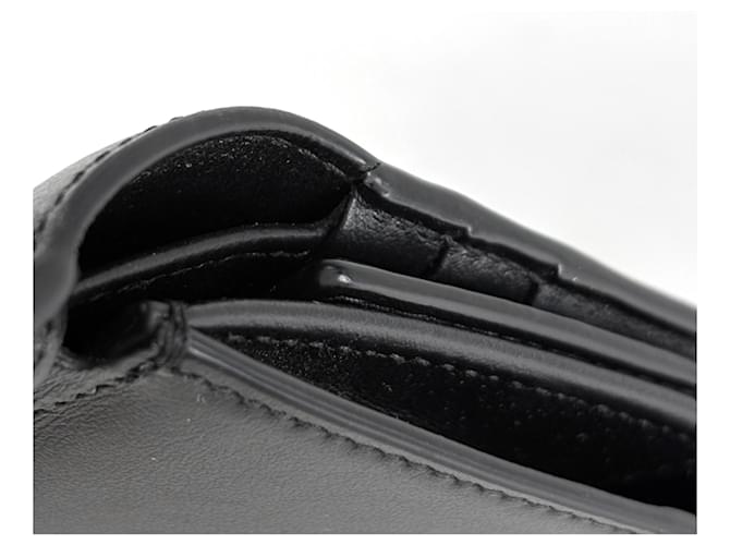 Céline Celine Small Flap Wallet Triomphe Schwarz - Ansicht 5