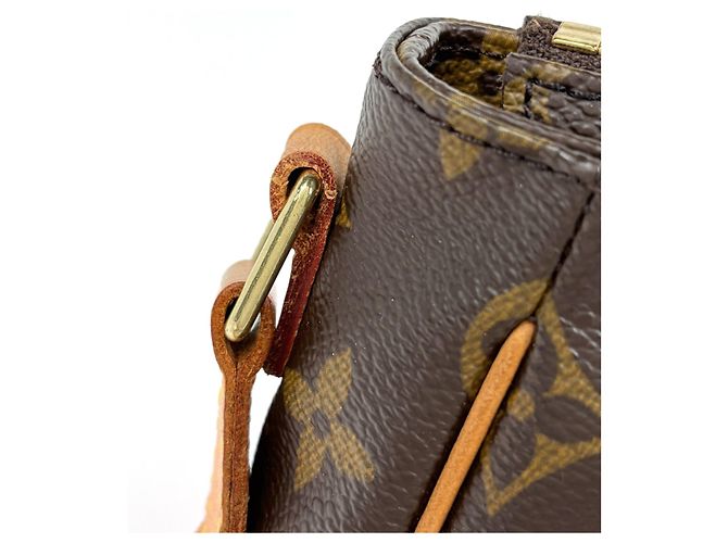 Borsa a Spalla Louis Vuitton Viva Cite PM Marrone - vista 4