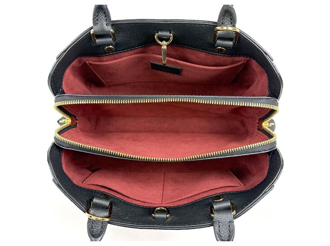 Bolso Louis Vuitton Montaigne BB Negro Beige - vista 6