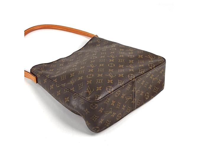 Borsa a Spalla Louis Vuitton Looping GM Marrone - vista 2