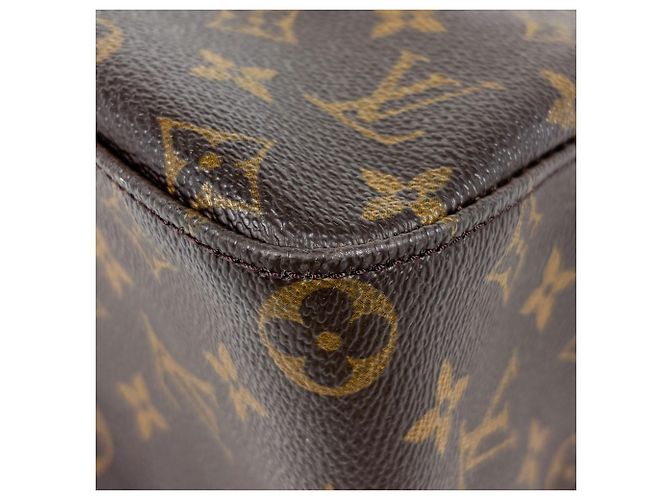 Borsa a Spalla Louis Vuitton Looping GM Marrone - vista 3