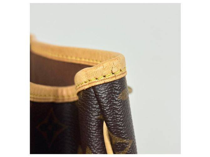 Borsa Tote Louis Vuitton Batignolles Monogram Marrone - vista 4