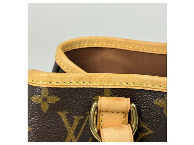Borsa Tote Louis Vuitton Batignolles Monogram Marrone - vista 5