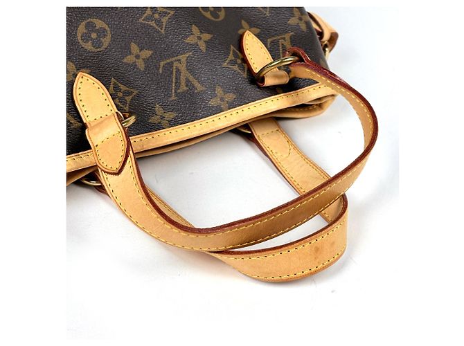 Borsa Tote Louis Vuitton Batignolles Monogram Marrone - vista 7