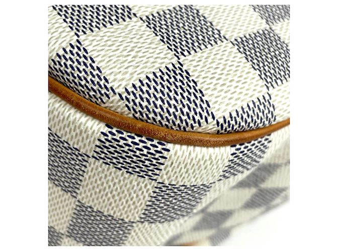 Bolsa Transversal e de Ombro Louis Vuitton Siracusa MM Branco - vista 3