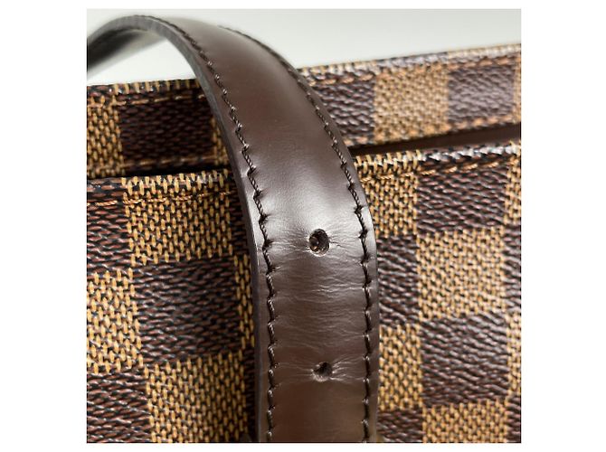 Borsa Tote Louis Vuitton Chelsea Marrone - vista 6