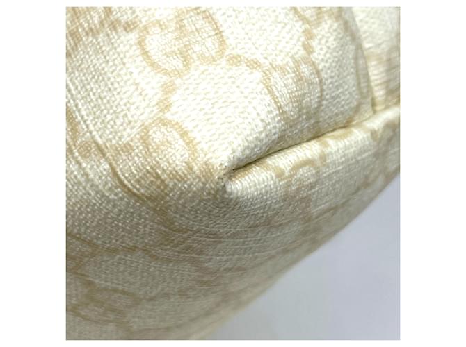 Borsa Tote Gucci GG Pattern Bianco - vista 3