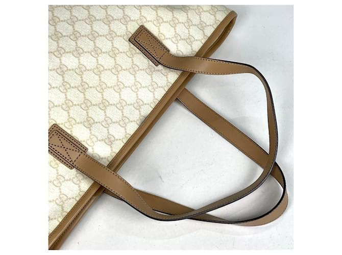 Borsa Tote Gucci GG Pattern Bianco - vista 5