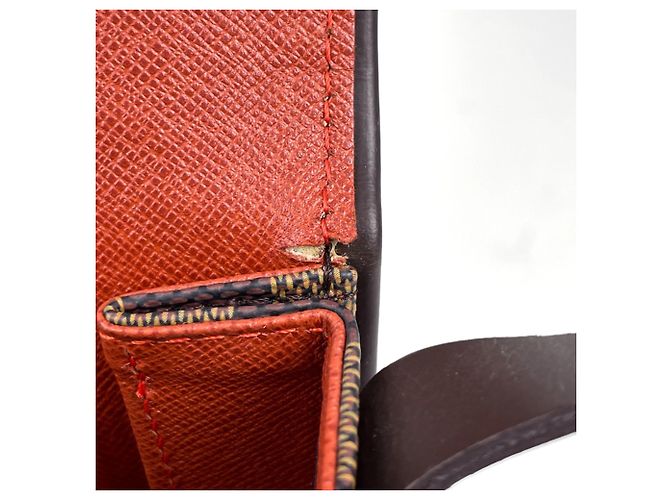 Borsa a Spalla Louis Vuitton Tribeca Carre Marrone - vista 7
