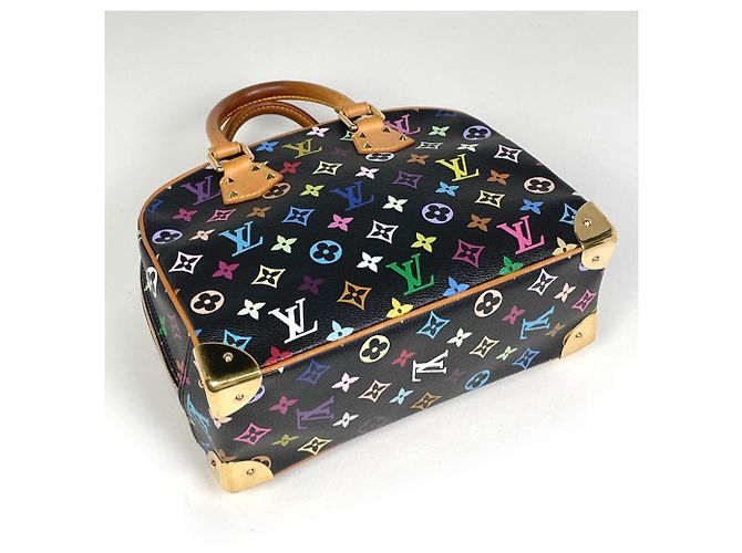Borsa Louis Vuitton Trouville Nero - vista 2