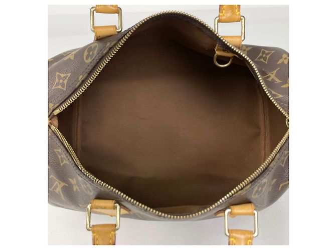 Borsa Boston Louis Vuitton Speedy 30 Marrone - vista 8