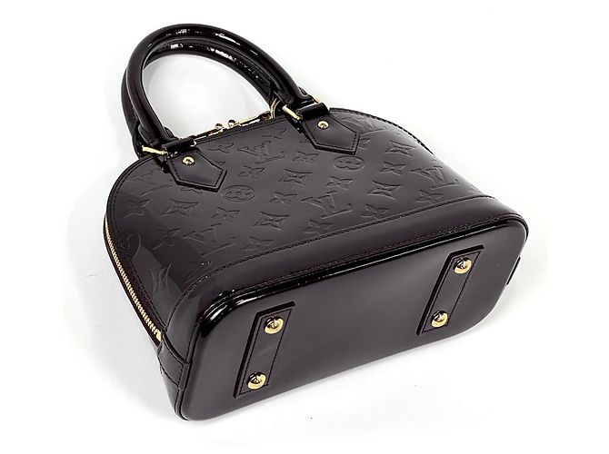 Borsa Louis Vuitton Alma BB Bordò Porpora - vista 2