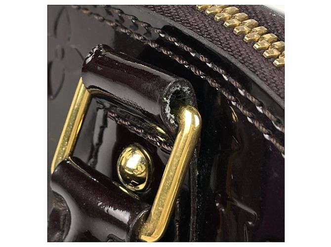Borsa Louis Vuitton Alma BB Bordò Porpora - vista 5
