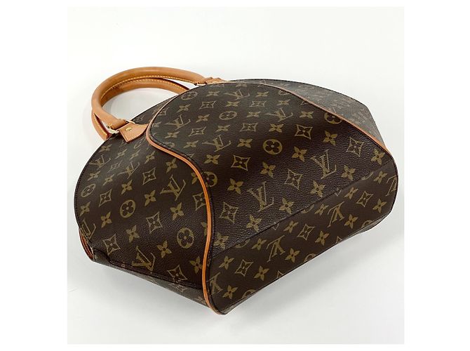 Borsa Louis Vuitton Ellipse MM Marrone - vista 2