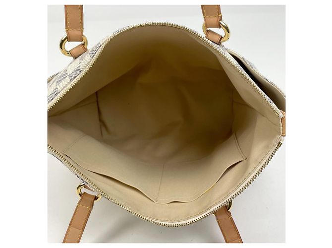 Borsa Tote a Spalla Louis Vuitton Totally PM Bianco - vista 9
