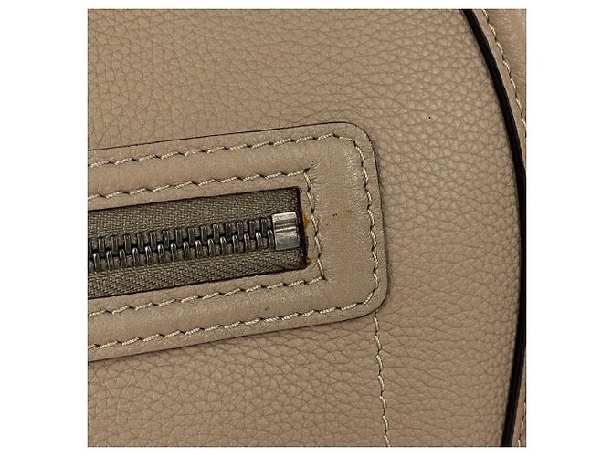 Céline Borsa Celine Luggage Mini Shopper Beige - vista 4
