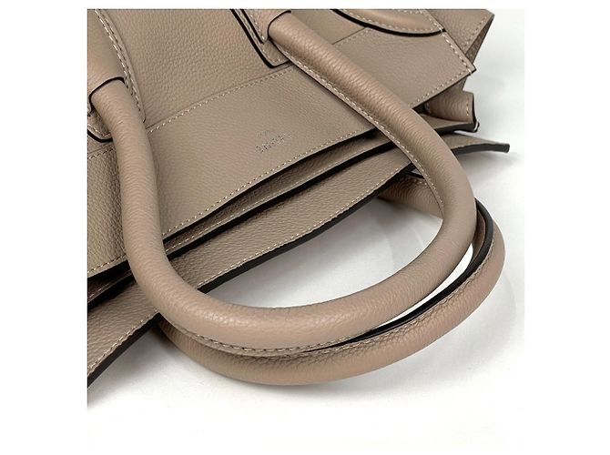 Céline Borsa Celine Luggage Mini Shopper Beige - vista 6