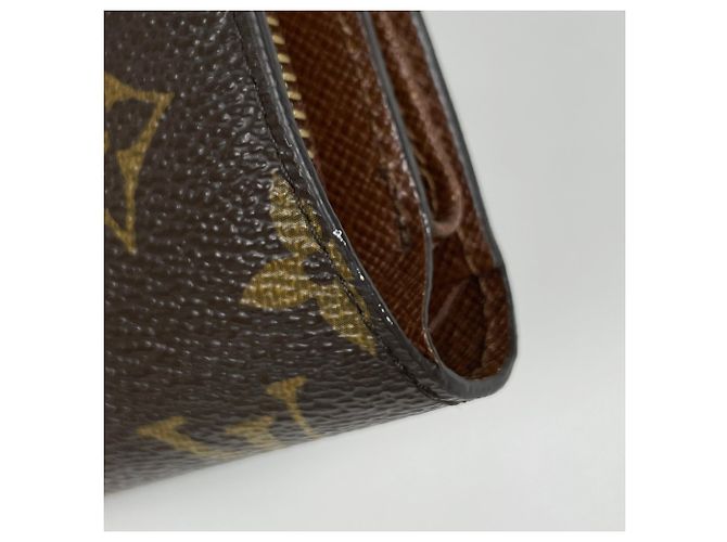 Cartera tríptico Joy Louis Vuitton Castaño - vista 3