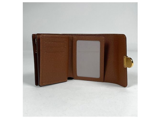 Cartera tríptico Joy Louis Vuitton Castaño - vista 7