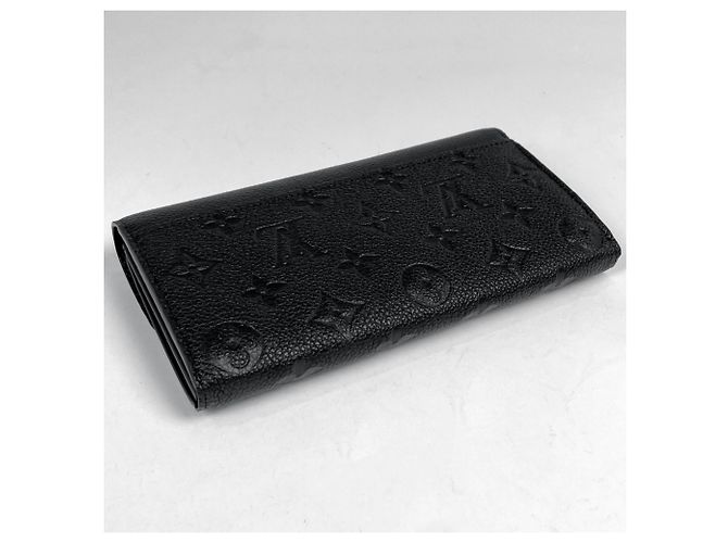 Cartera Sarah Long Louis Vuitton Negro - vista 2