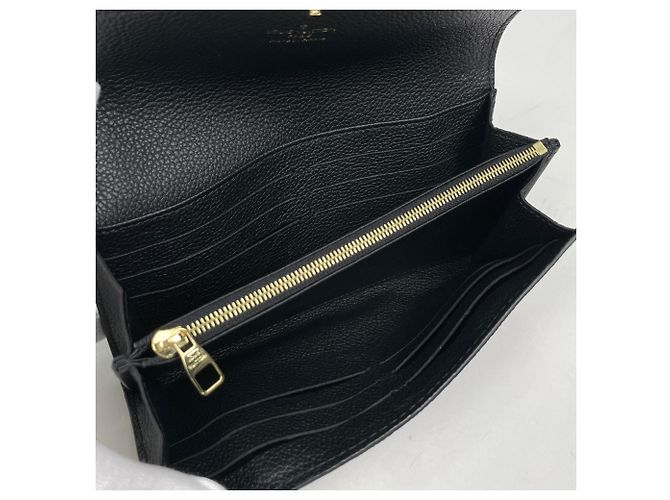Cartera Sarah Long Louis Vuitton Negro - vista 5