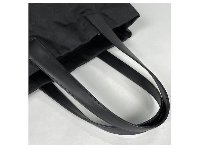 Chanel New Travel Line Tote MM Tasche Schwarz - Ansicht 5