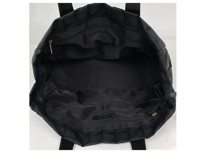 Chanel New Travel Line Tote MM Tasche Schwarz - Ansicht 6
