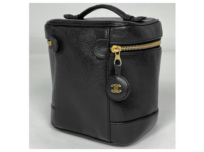 Chanel Coco Mark Vanity Bag Schwarz - Ansicht 2