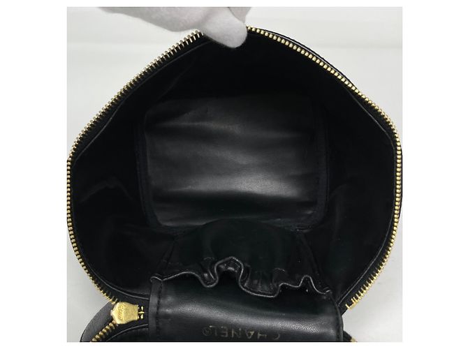 Chanel Coco Mark Vanity Bag Schwarz - Ansicht 7
