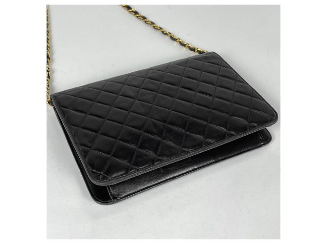 Borsa a Spalla Chanel Matelassé Nero - vista 2