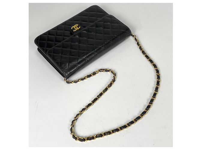 Borsa a Spalla Chanel Matelassé Nero - vista 7