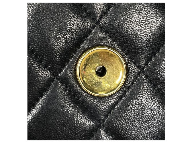 Borsa a Spalla Chanel Matelassé Nero - vista 8
