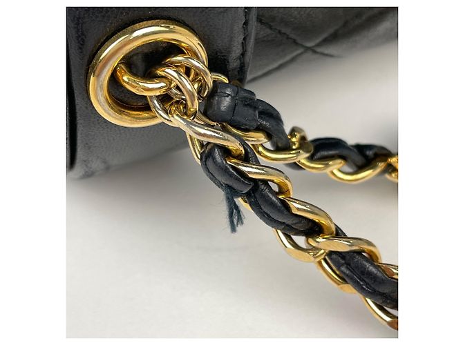 Bolsa de Ombro Chanel Matelassé Preto - vista 6